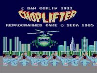 Choplifter, capture d'écran